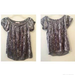 Off the shoulder shirt